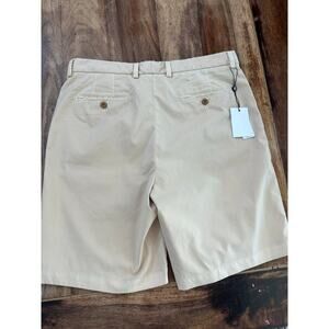 NWT Turtleson Men's Khaki Lawton Performance Chino Short Size 38